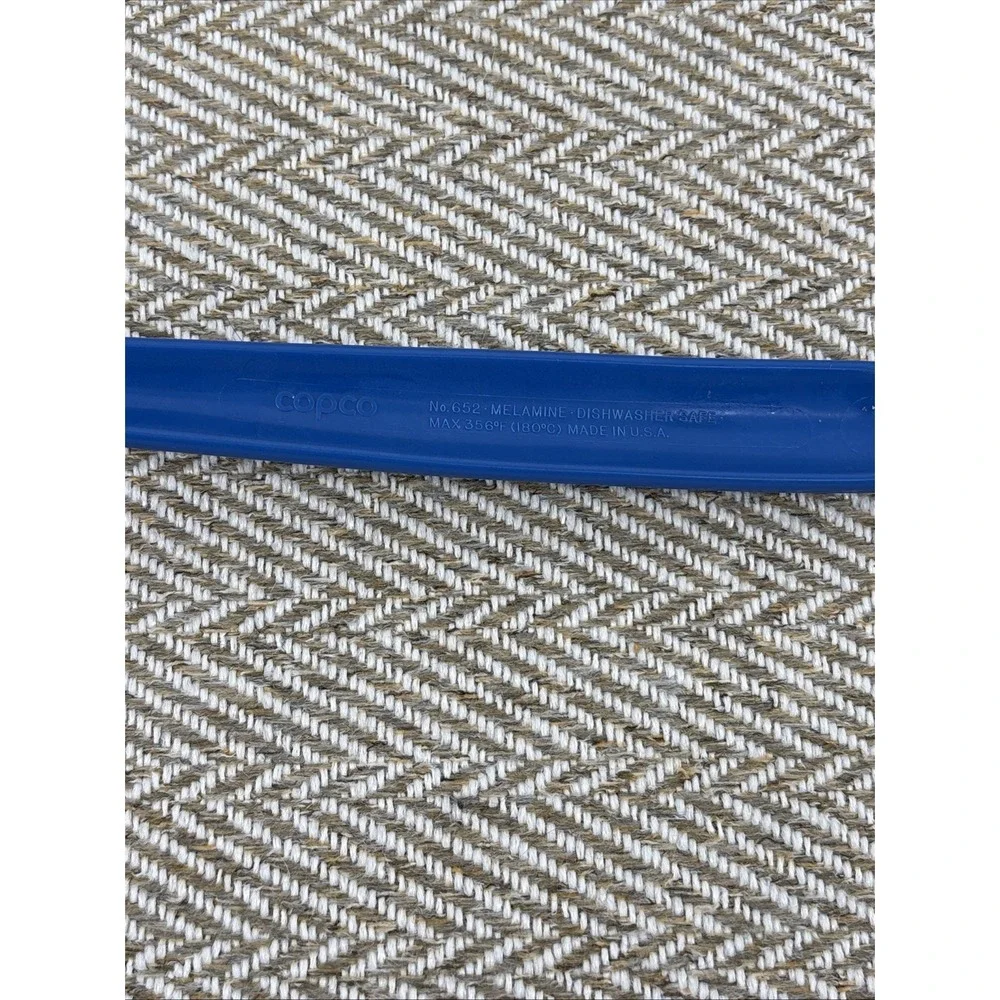 Cocpo Blue Melamine Solid Serving Cooking Fork